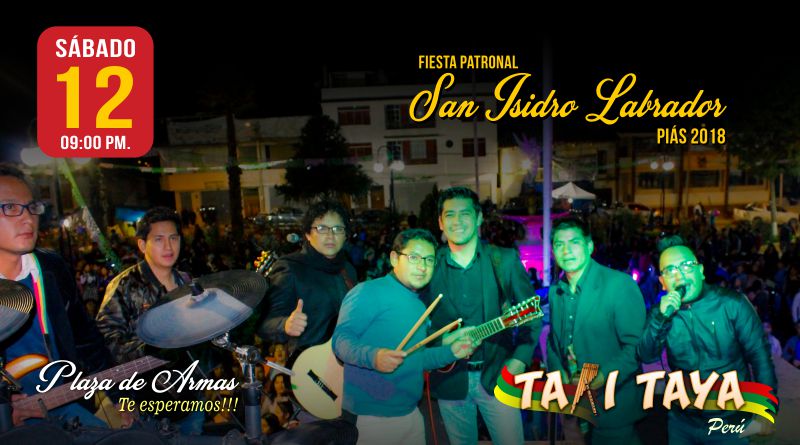 takitaya-concierto-fiesta-patronal-san-isidro-labrador-pias-2018